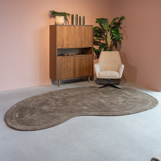 Tapis Mody | Taupe | 200x300 cm