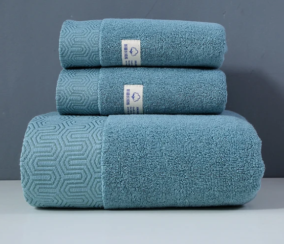 Towel Set Blue