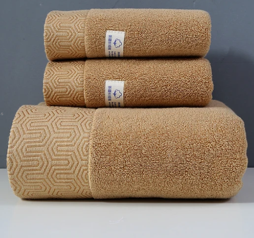 Towel Set Brown