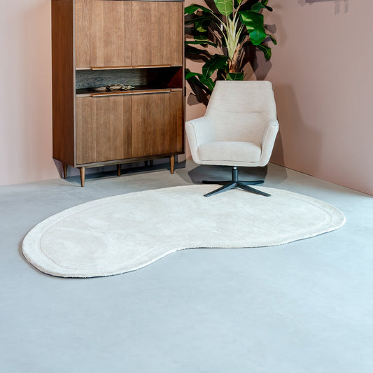 Tapis Mody | Ivoire blanc | 160x230 cm